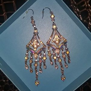 Vintage Opalescent inspired earrings
